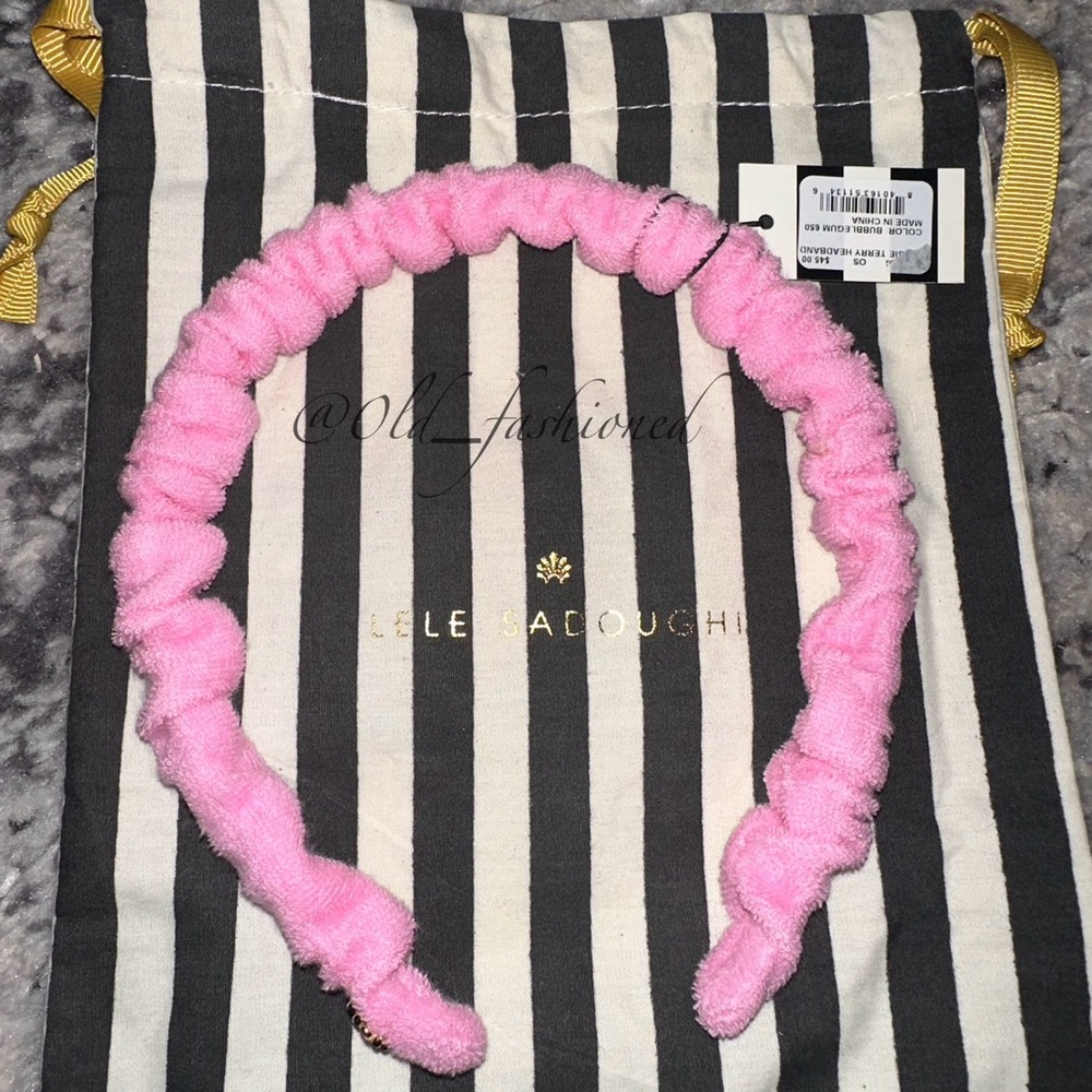 Price Firm - LELE SADOUGHI Jessie Terry Headband - Picture 8 of 8